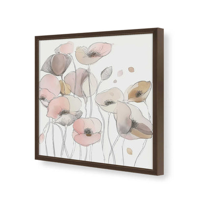 [Color:Espresso], Picture of art in a Espresso frame of the corner