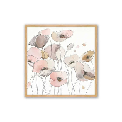 [Color:American Maple], Picture of art in a American Maple frame