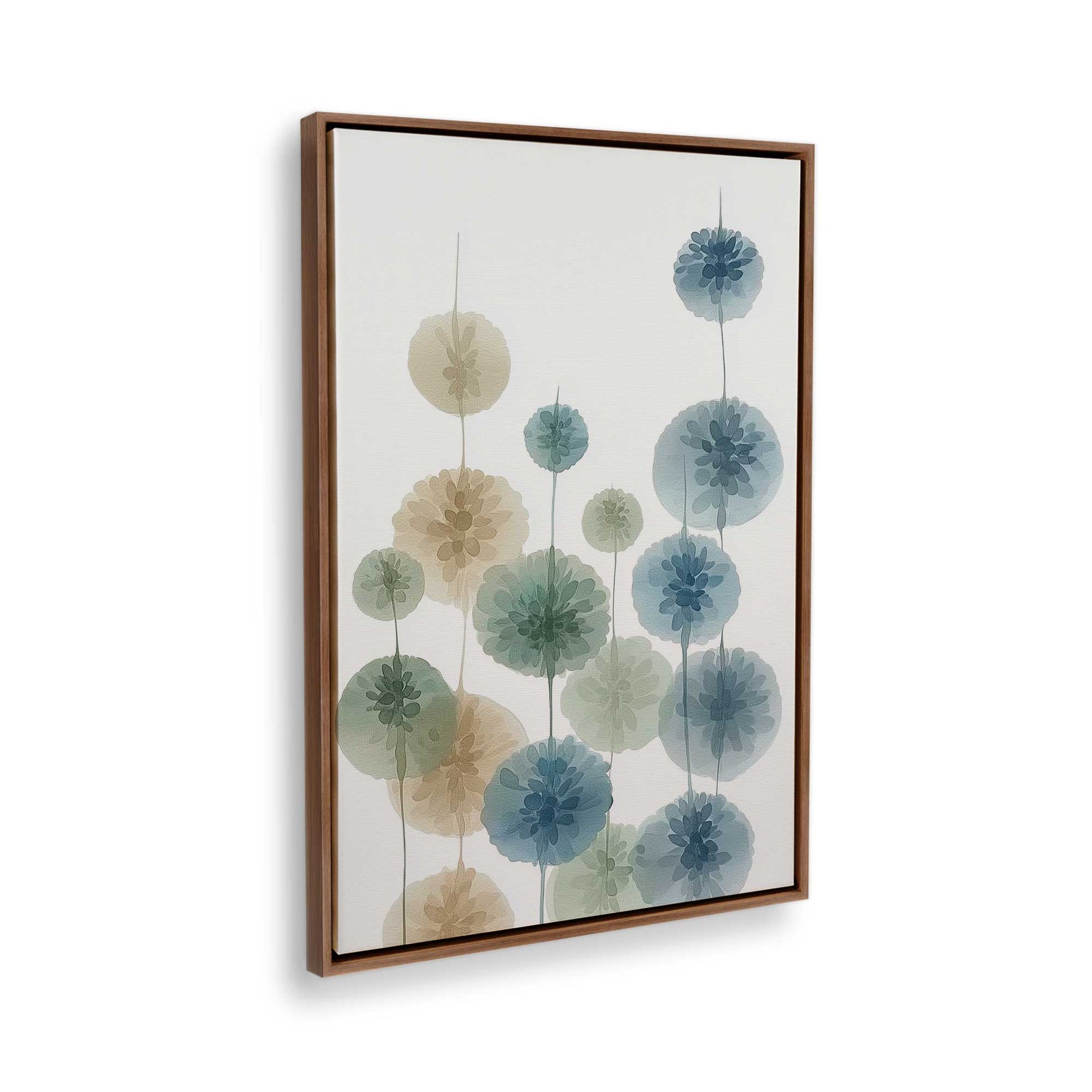 [Color:Walnut], Picture of the corner of the art