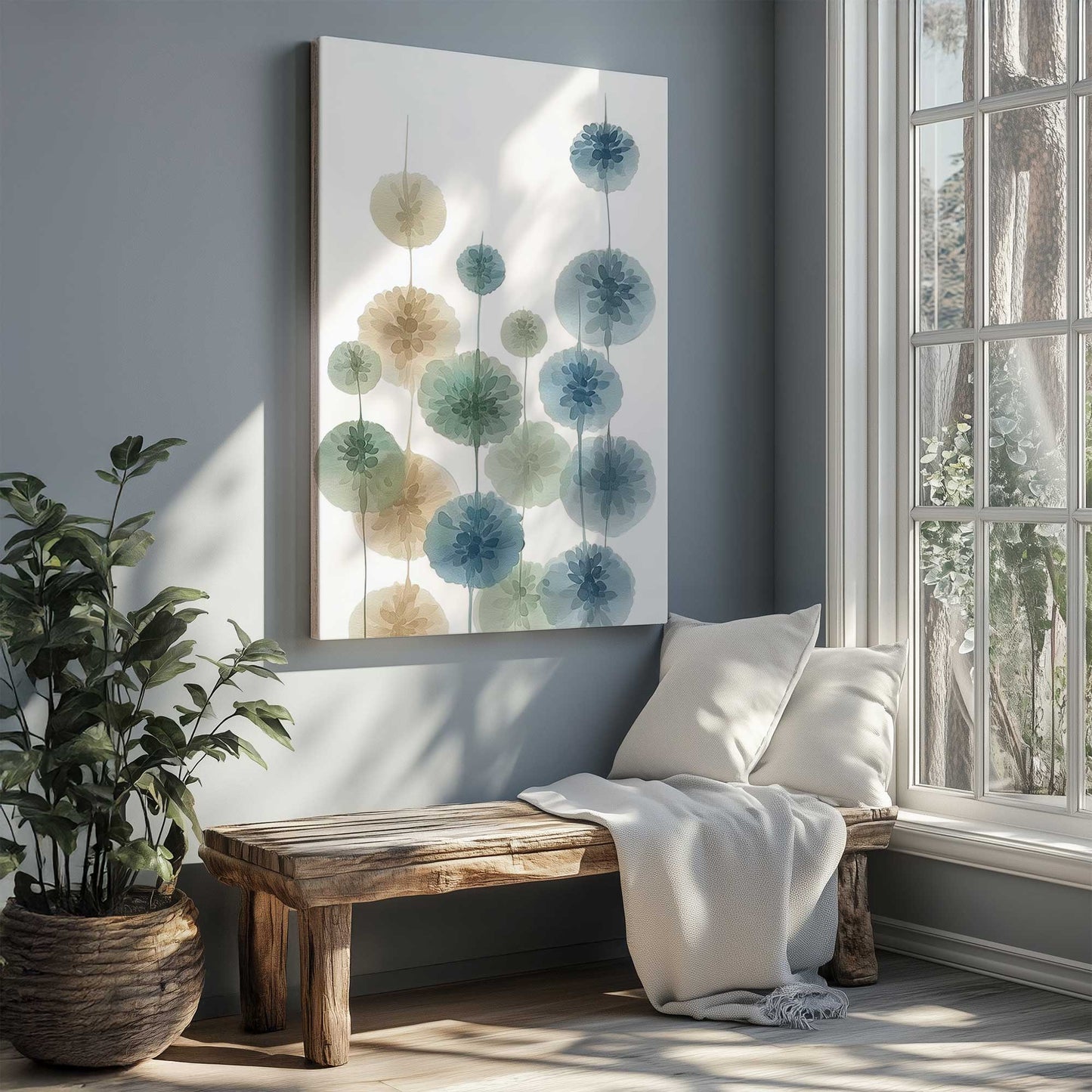 Picture of art in a room