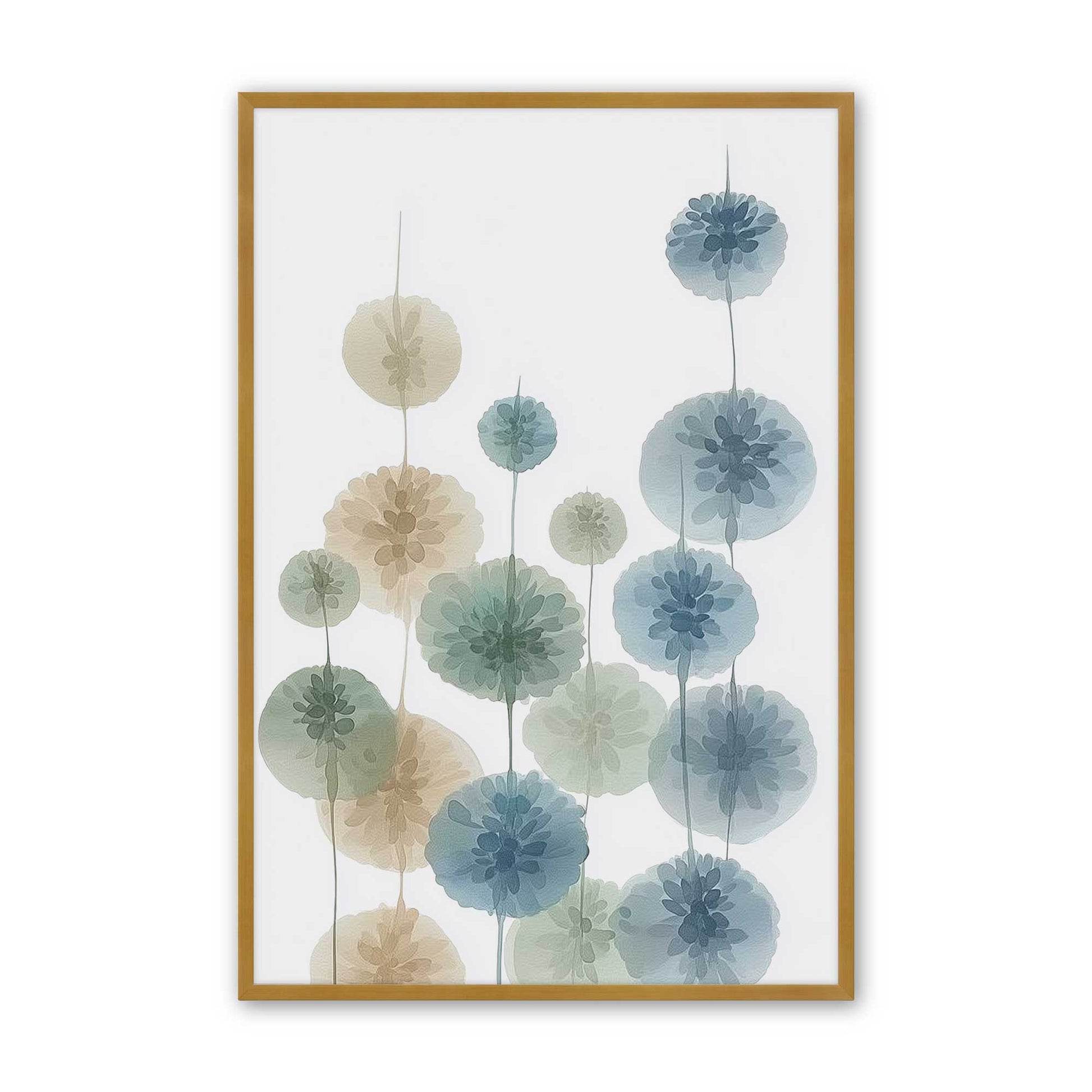 [Color:Polished Gold], Picture of art in a Polished Gold frame