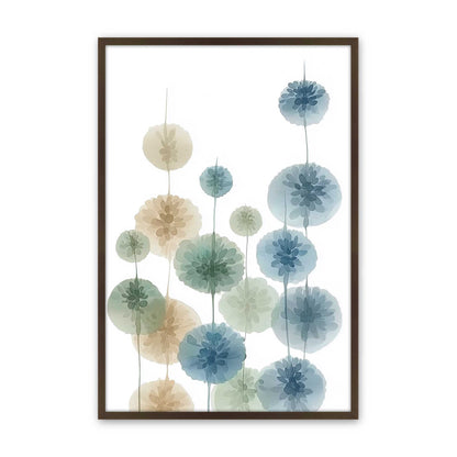 [Color:Brown], Picture of art in a Brown frame