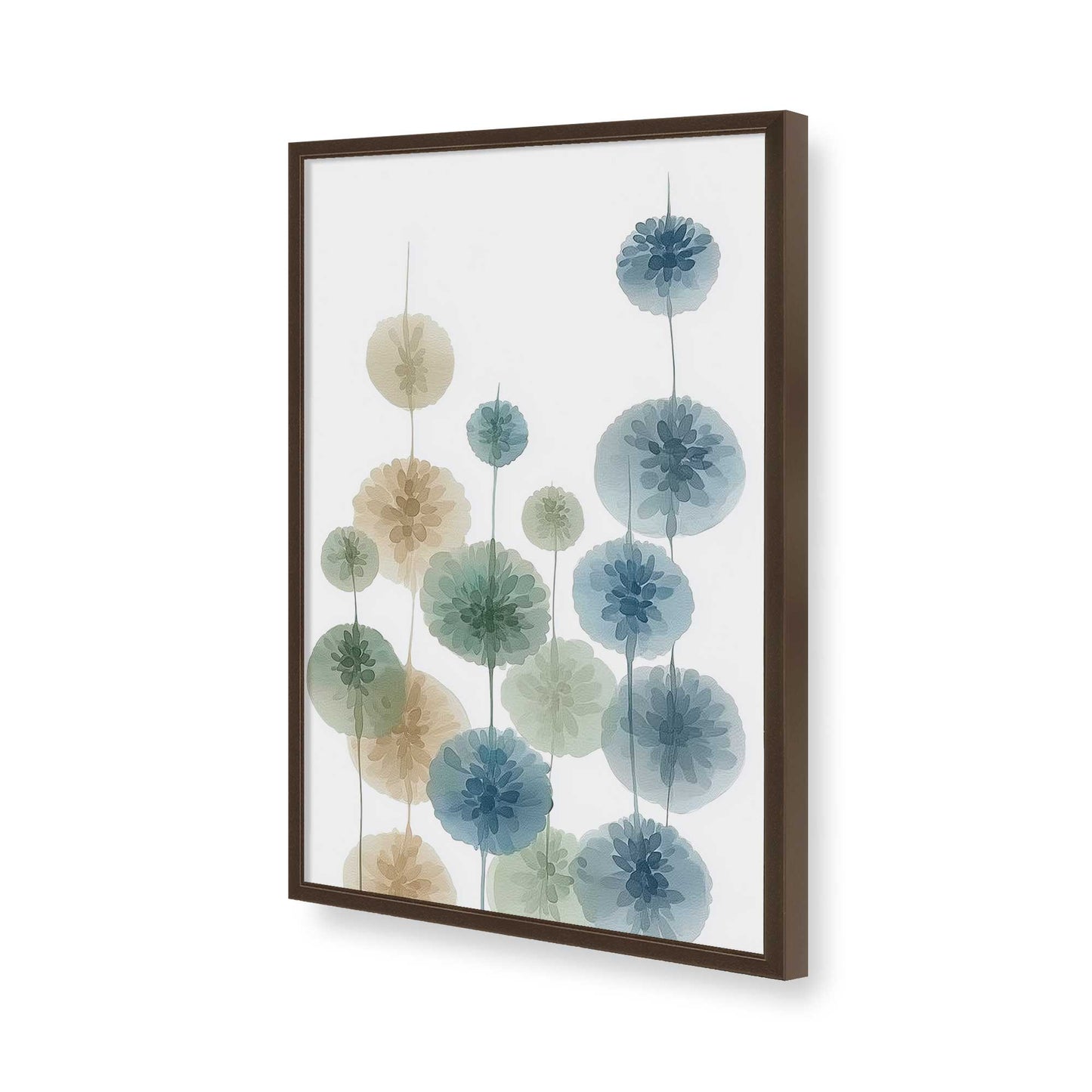 [Color:Belvinder Brown], Picture of art in a Belvinder Brown frame of the corner