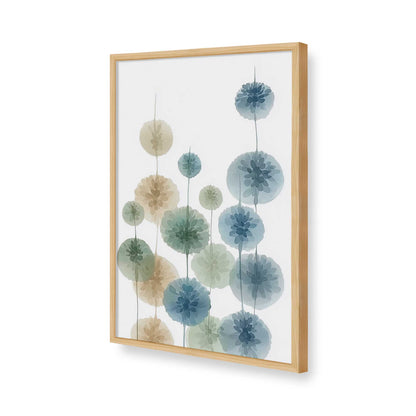 [Color:American Maple], Picture of art in a American Maple frame of the corner