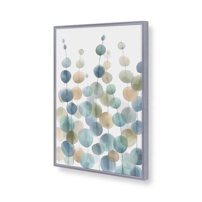 [Color:Polished Chrome], Picture of art in a Polished Chrome frame of the corner
