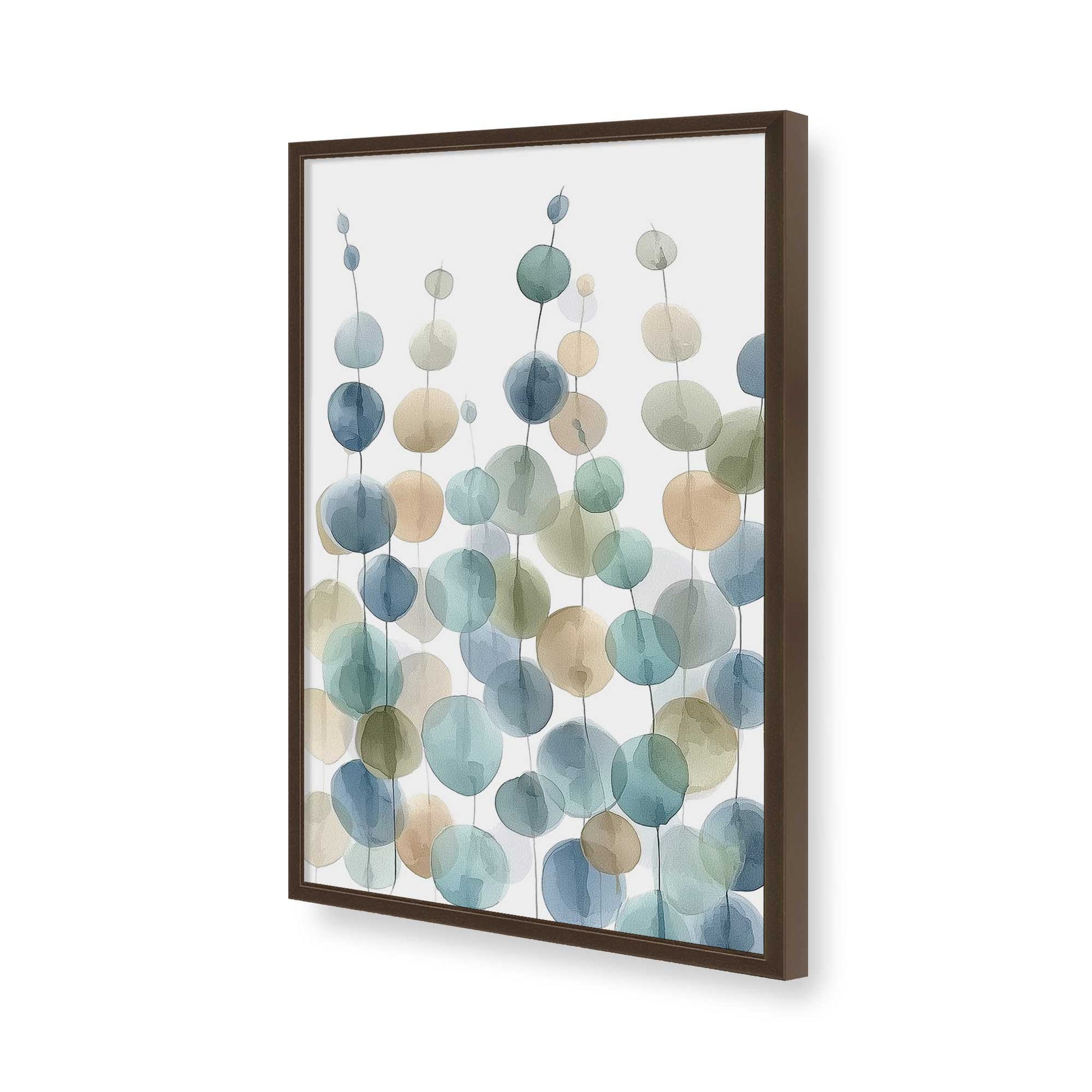 [Color:Belvinder Brown], Picture of art in a Belvinder Brown frame of the corner