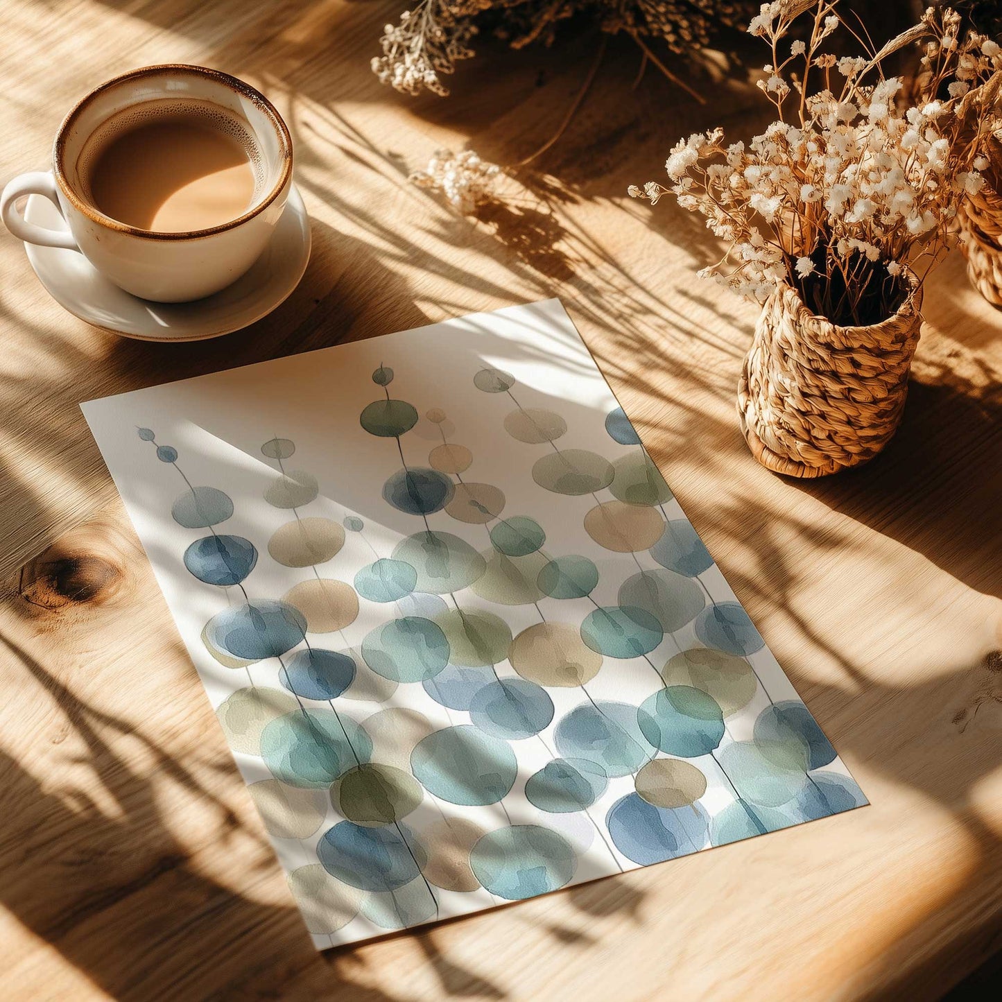 [Color:Rolled Print], Picture of close up of art