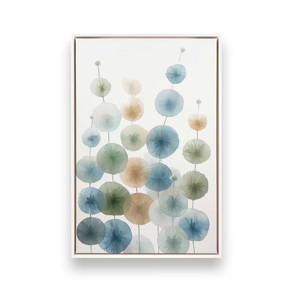 [Color:Opaque White], Picture of art in a White frame