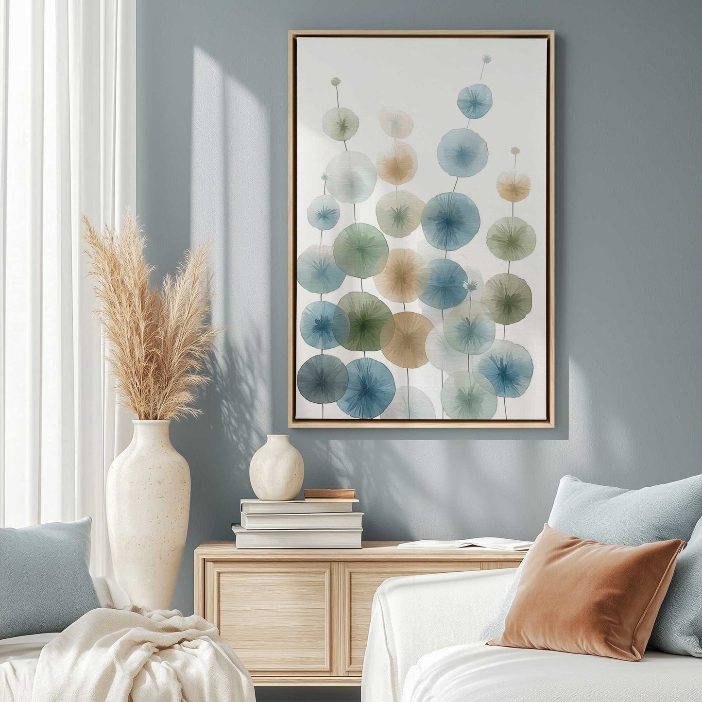 Picture of art in a room