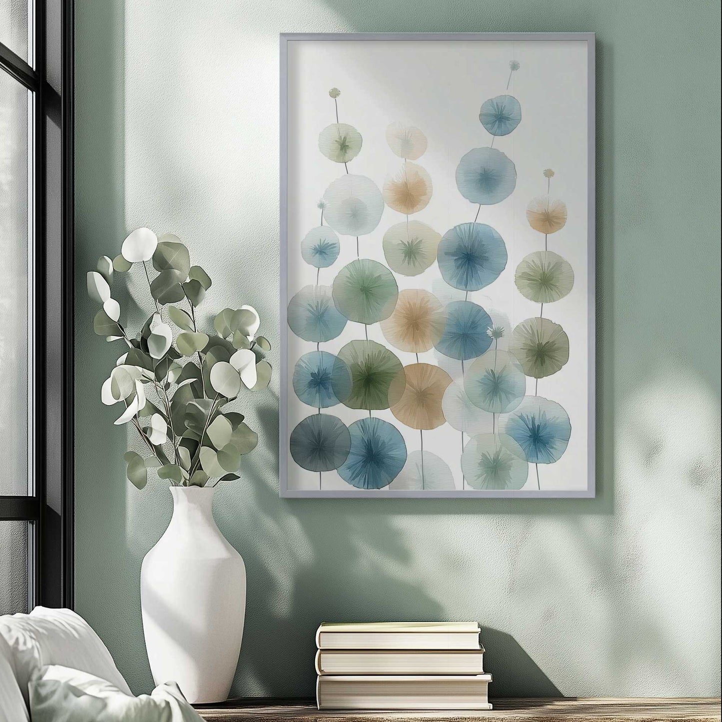 Picture of art in a room