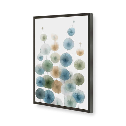 [Color:Satin Black], Picture of art in a Satin Black frame of the corner