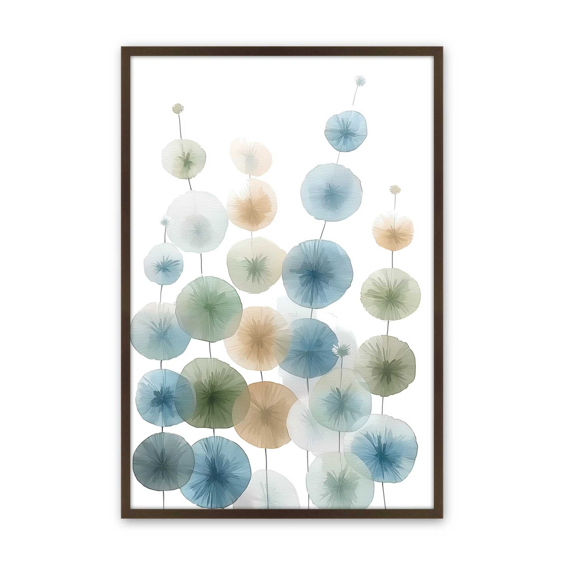 [Color:Belvinder Brown], Picture of art in a Belvinder Brown frame