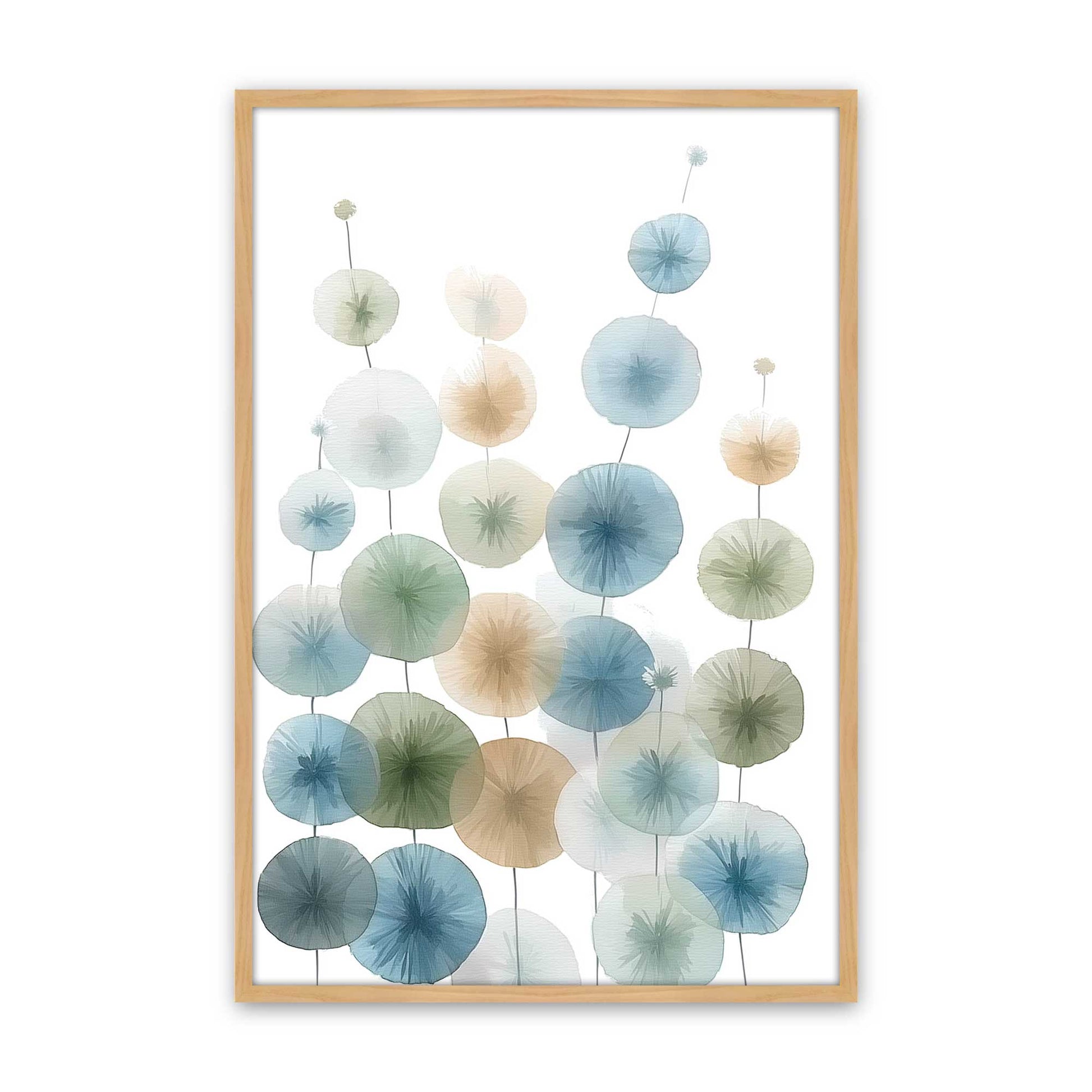 [Color:American Maple], Picture of art in a American Maple frame