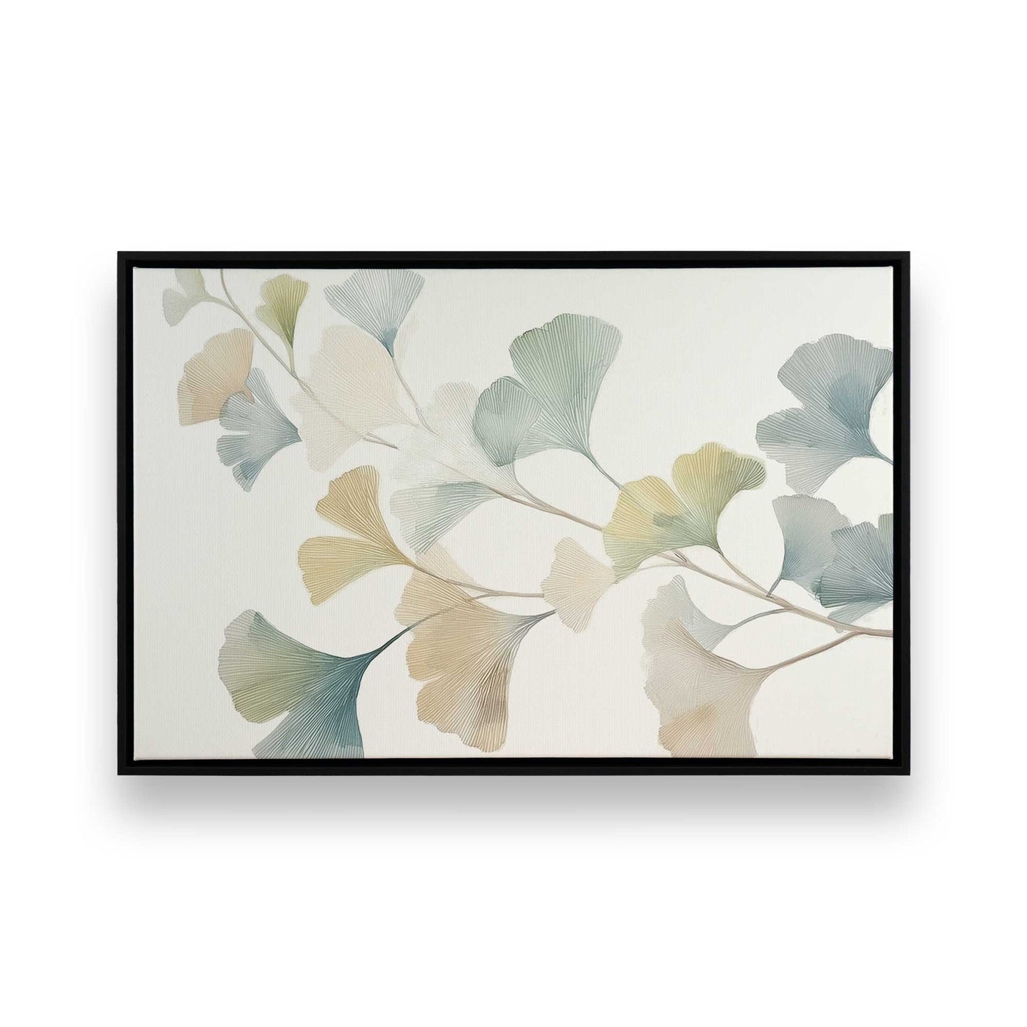 [Color:Satin Black], Picture of art in a Satin Black frame