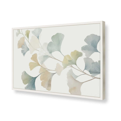 [Color:Opaque White], Picture of art in a Opaque White frame of the corner