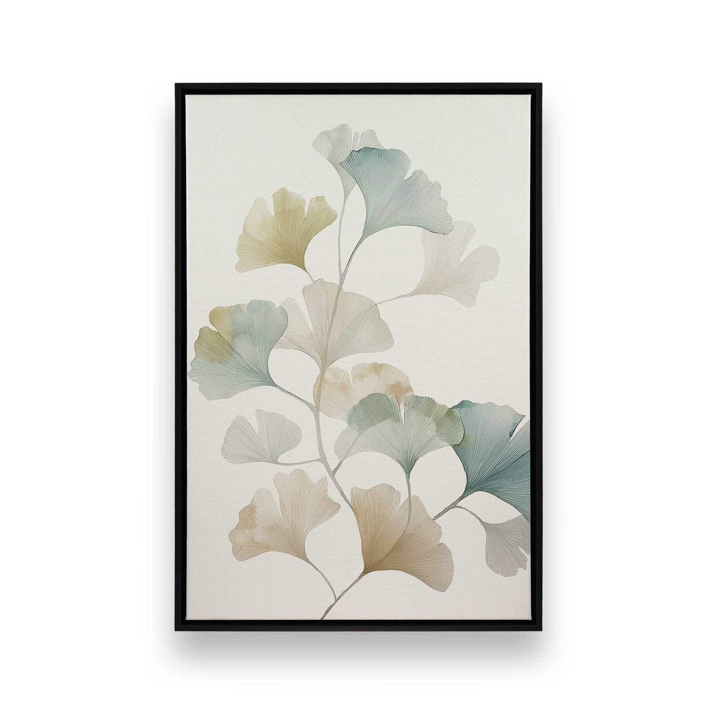 [Color:Satin Black], Picture of art in a Satin Black frame