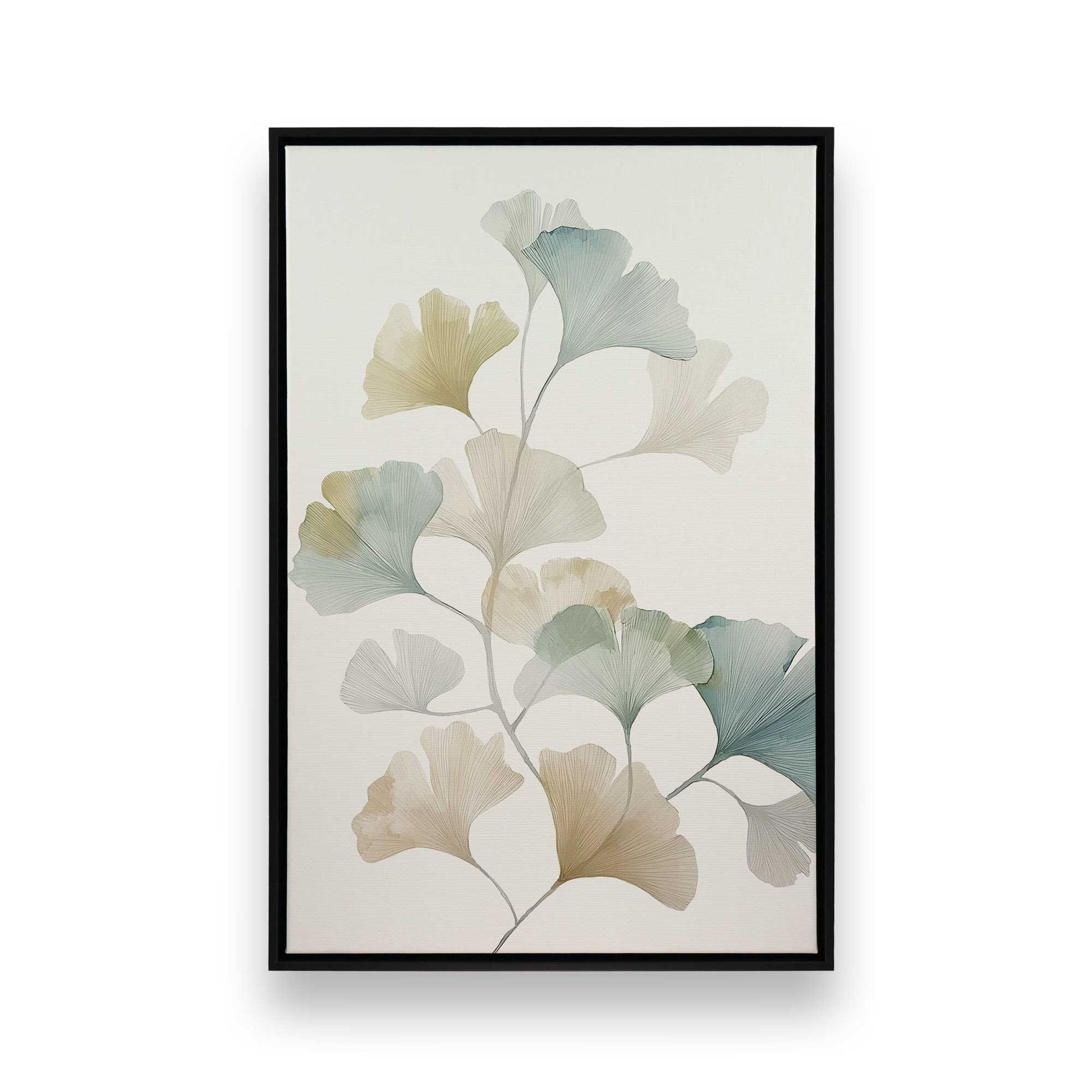 [Color:Satin Black], Picture of art in a Satin Black frame