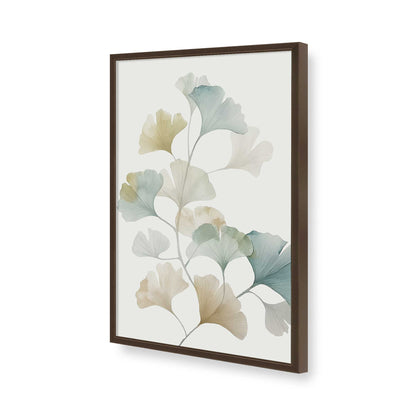 [Color:Brown], Picture of art in a Brown frame of the corner