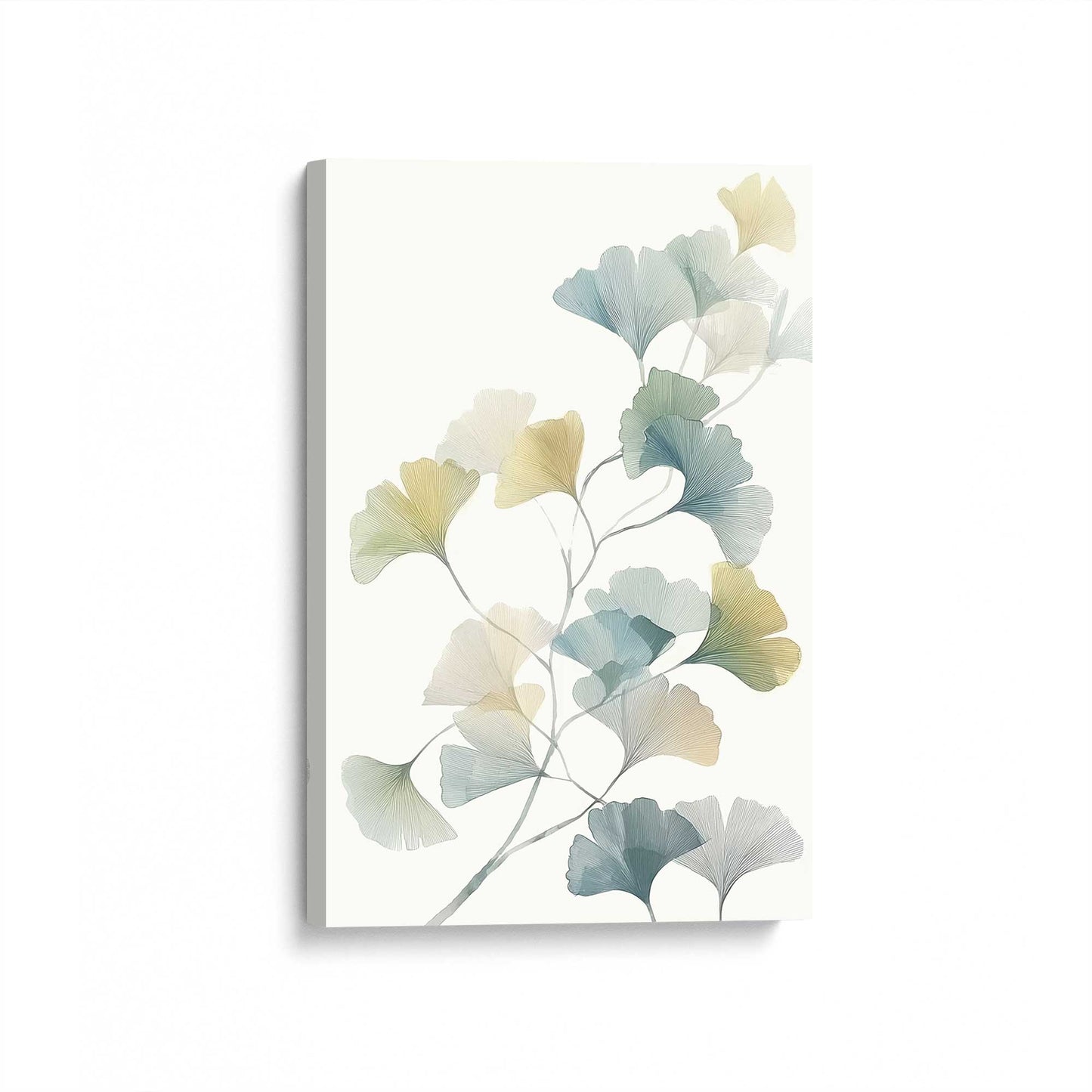 [Color:Stretched Canvas], Picture of art at an angle