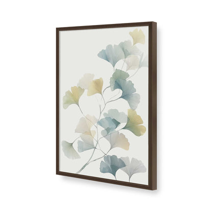 [Color:Brown], Picture of art in a Brown frame of the corner