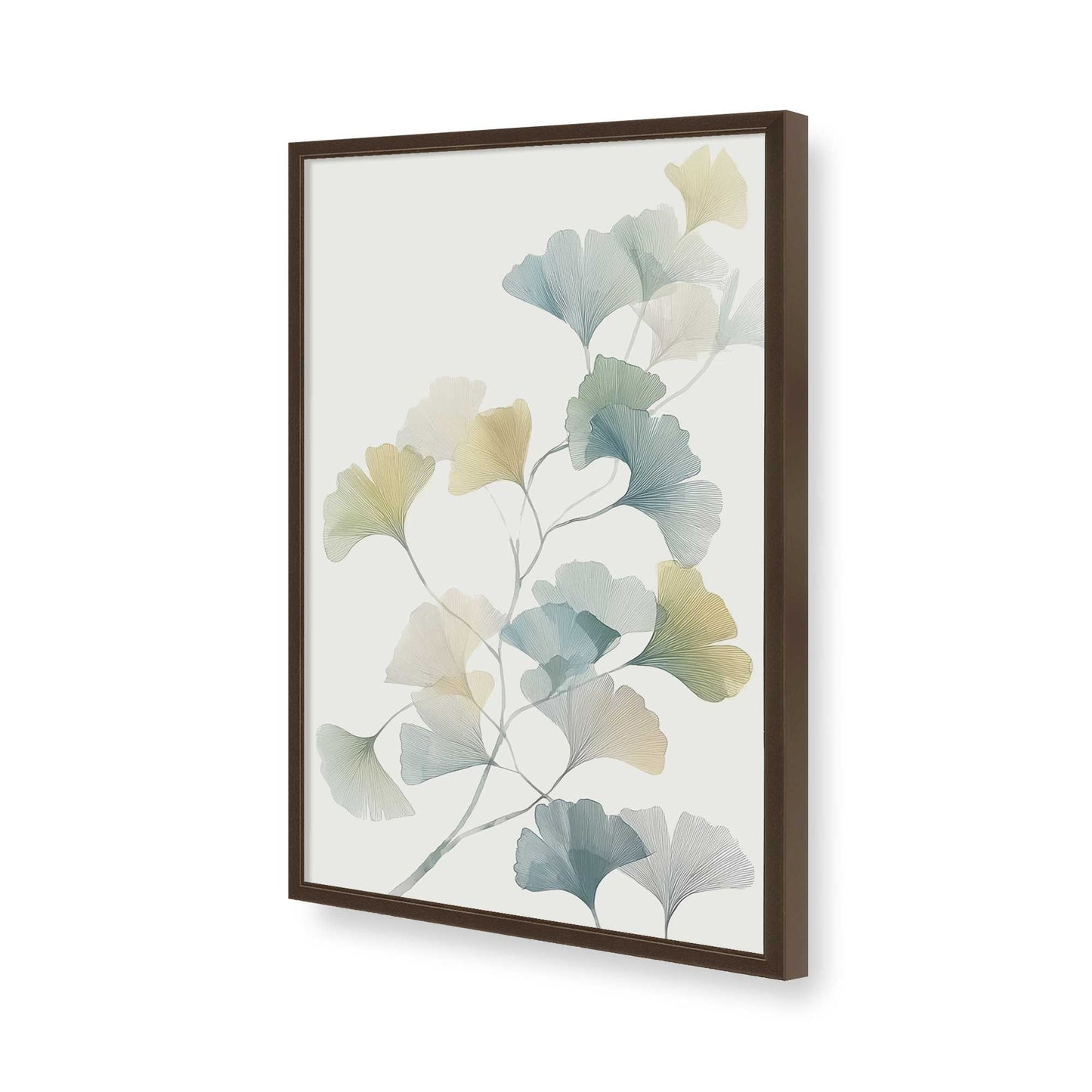 [Color:Belvinder Brown], Picture of art in a Belvinder Brown frame of the corner