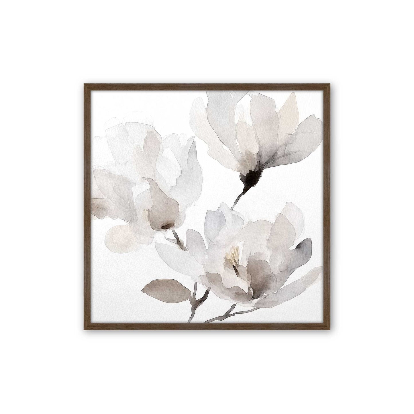 [Color:Walnut], Picture of art in a Walnut frame