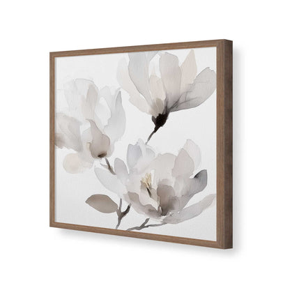 [Color:Walnut], Picture of art in a Walnut frame of the corner