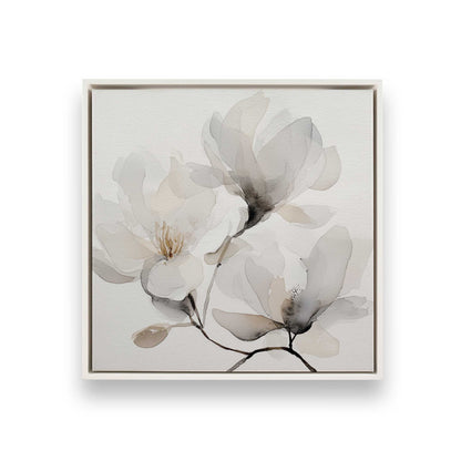 [Color:Opaque White], Picture of art in a White frame