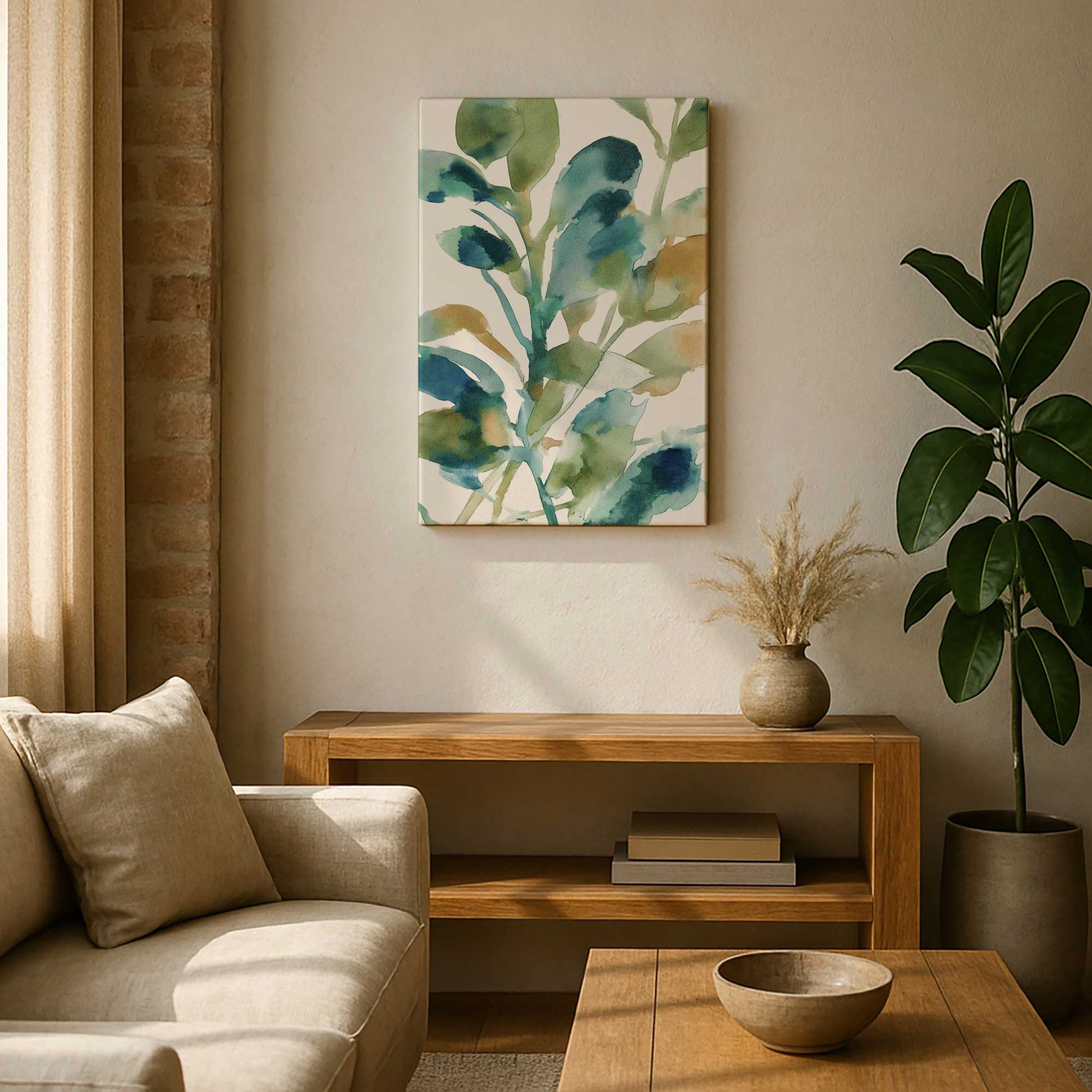 Picture of art in a room