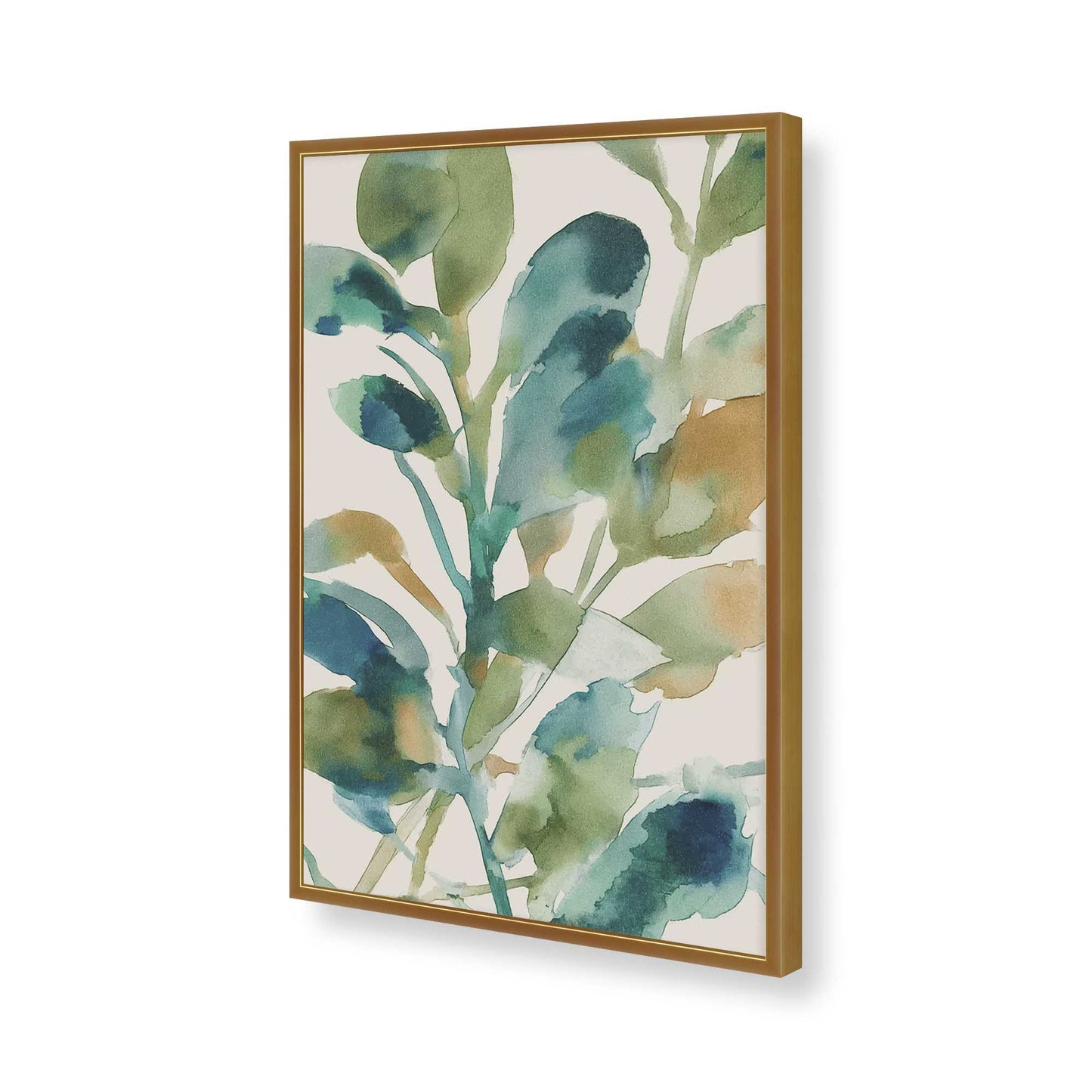 [Color:Polished Gold], Picture of art in a Polished Gold frame of the corner