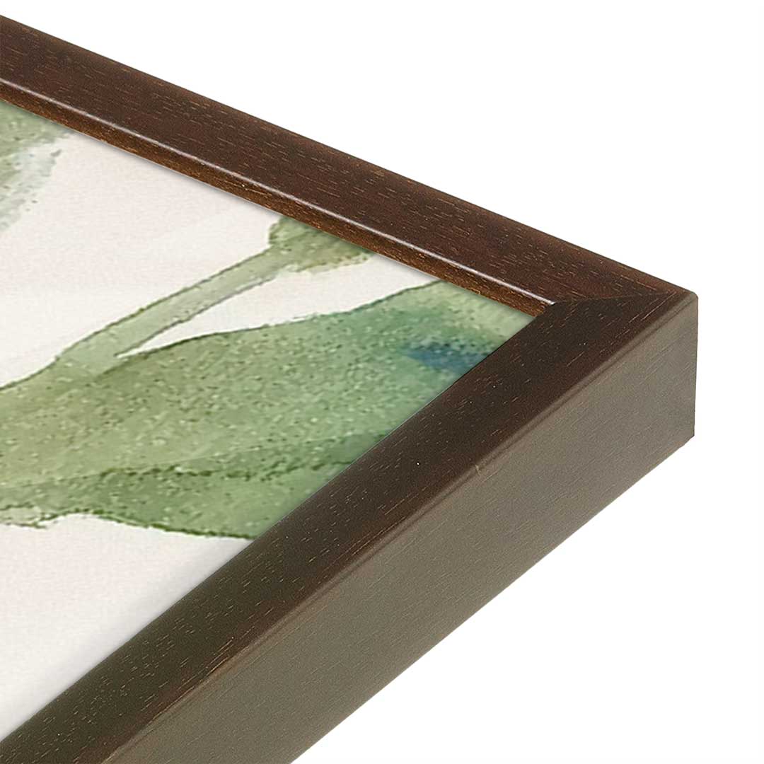 [Color:Belvinder Brown], Picture of art in a Belvinder Brown frame at an angle