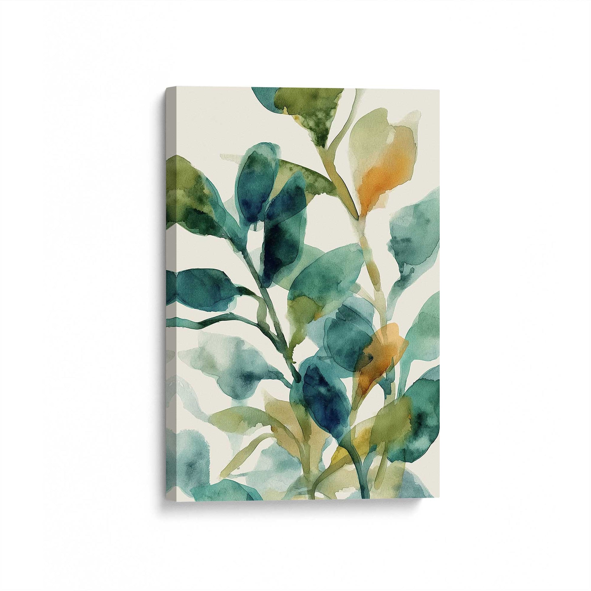 [Color:Stretched Canvas], Picture of art at an angle