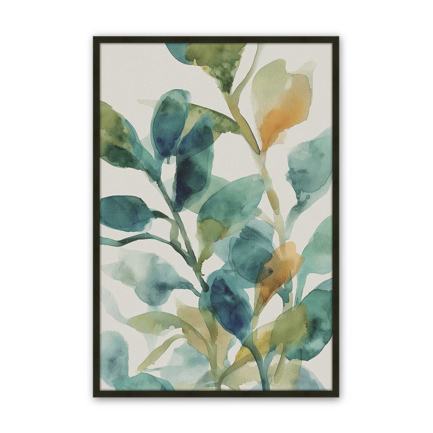 [Color:Satin Black], Picture of art in a Satin Black frame
