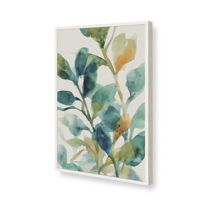 [Color:Opaque White], Picture of art in a Opaque White frame of the corner