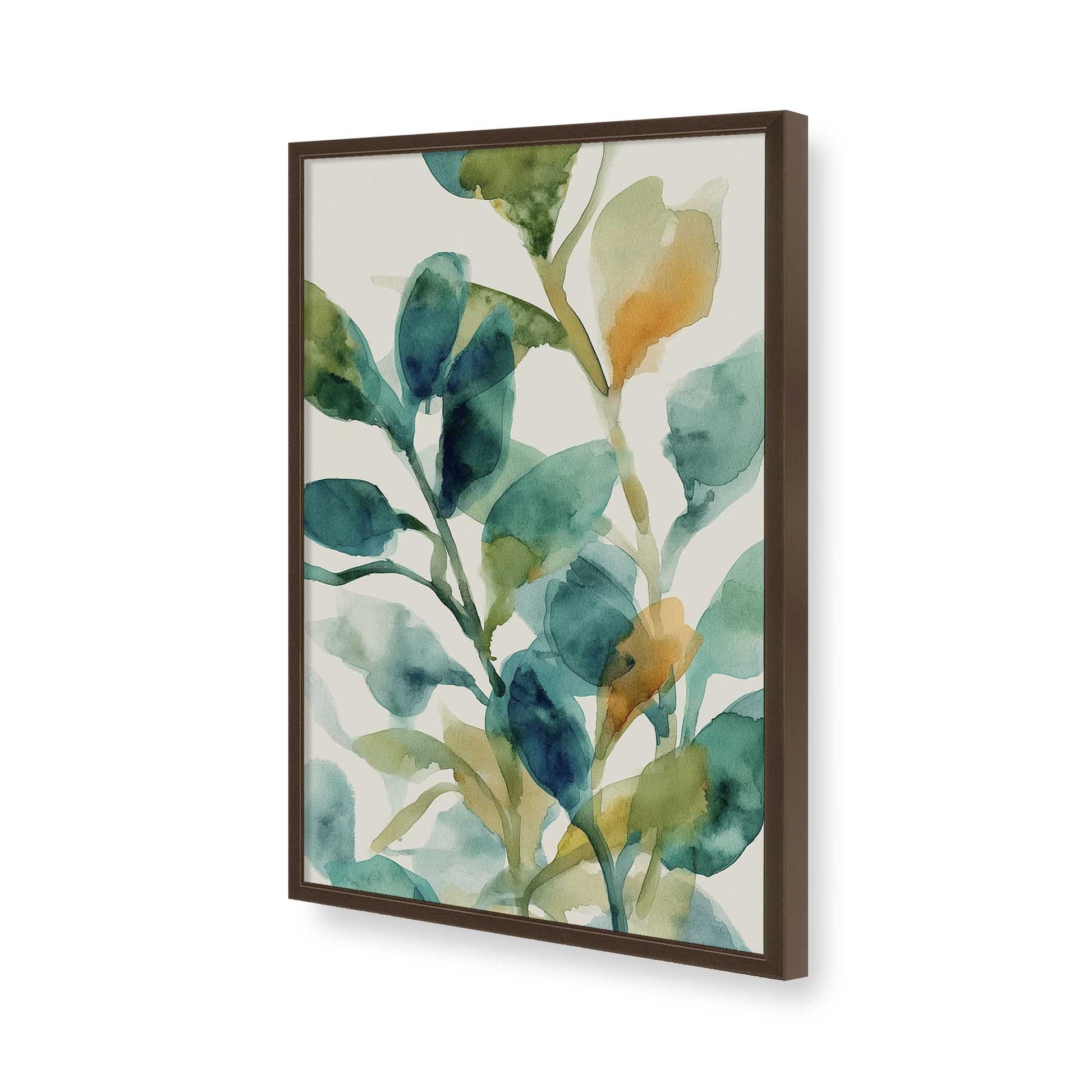 [Color:Belvinder Brown], Picture of art in a Belvinder Brown frame of the corner