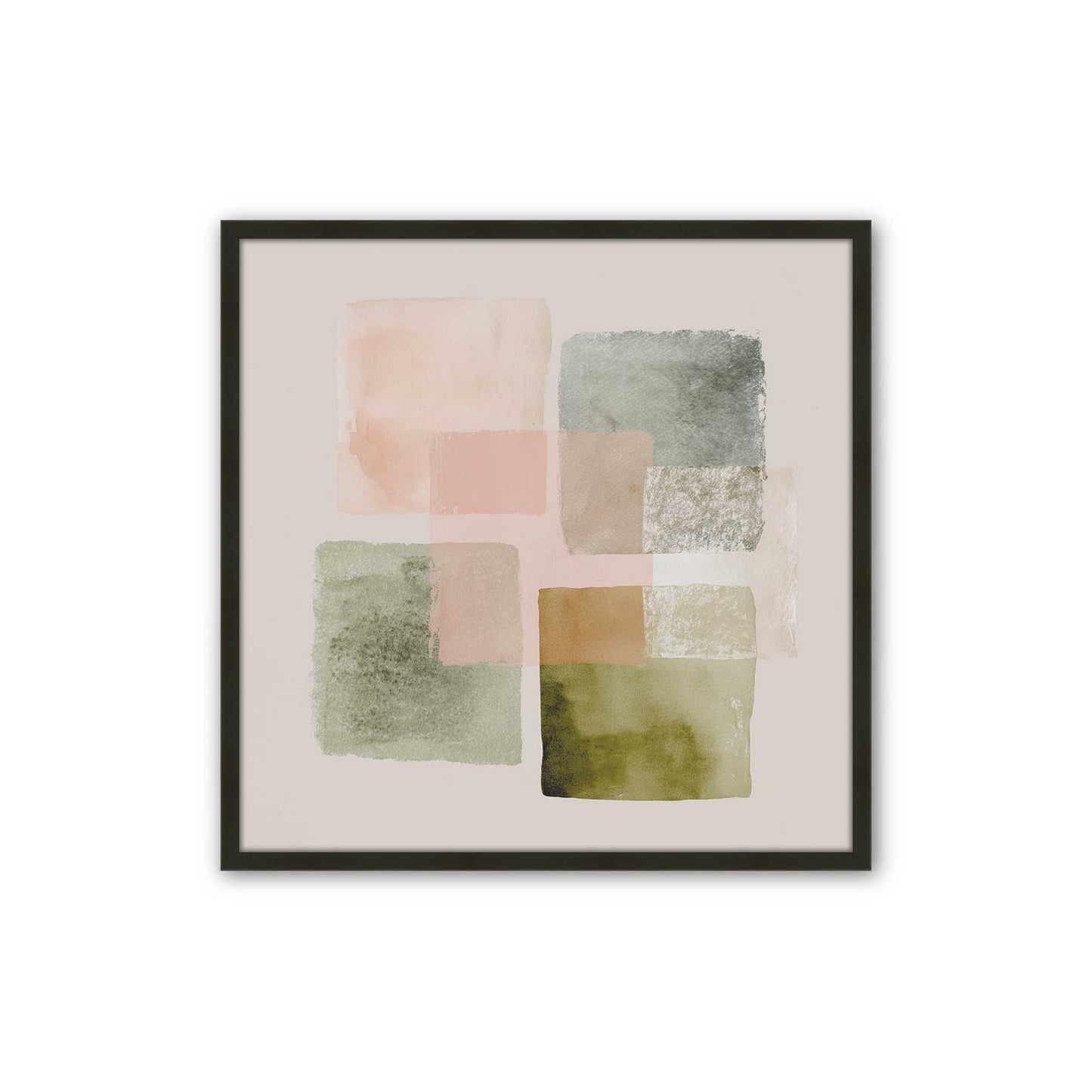 [Color:Satin Black], Picture of art in a Satin Black frame