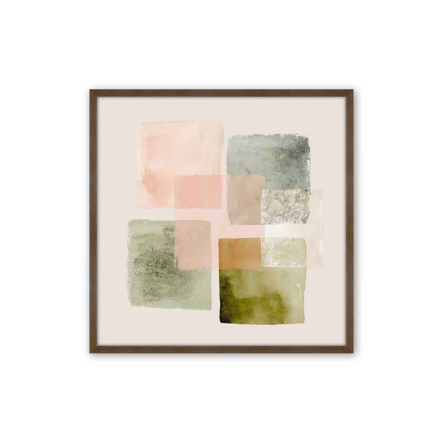 [Color:Walnut], Picture of art in a Walnut frame