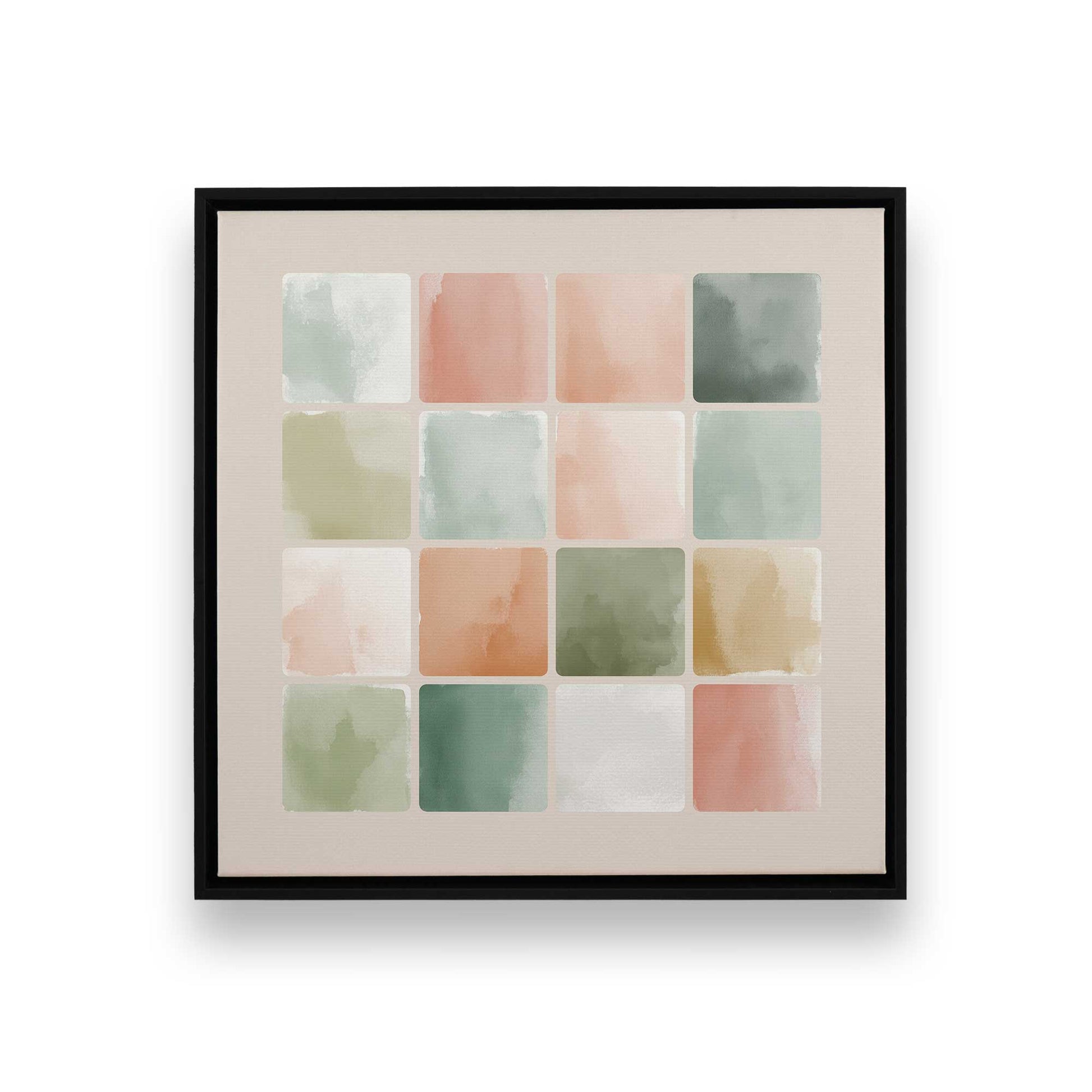 [Color:Satin Black], Picture of art in a Satin Black frame