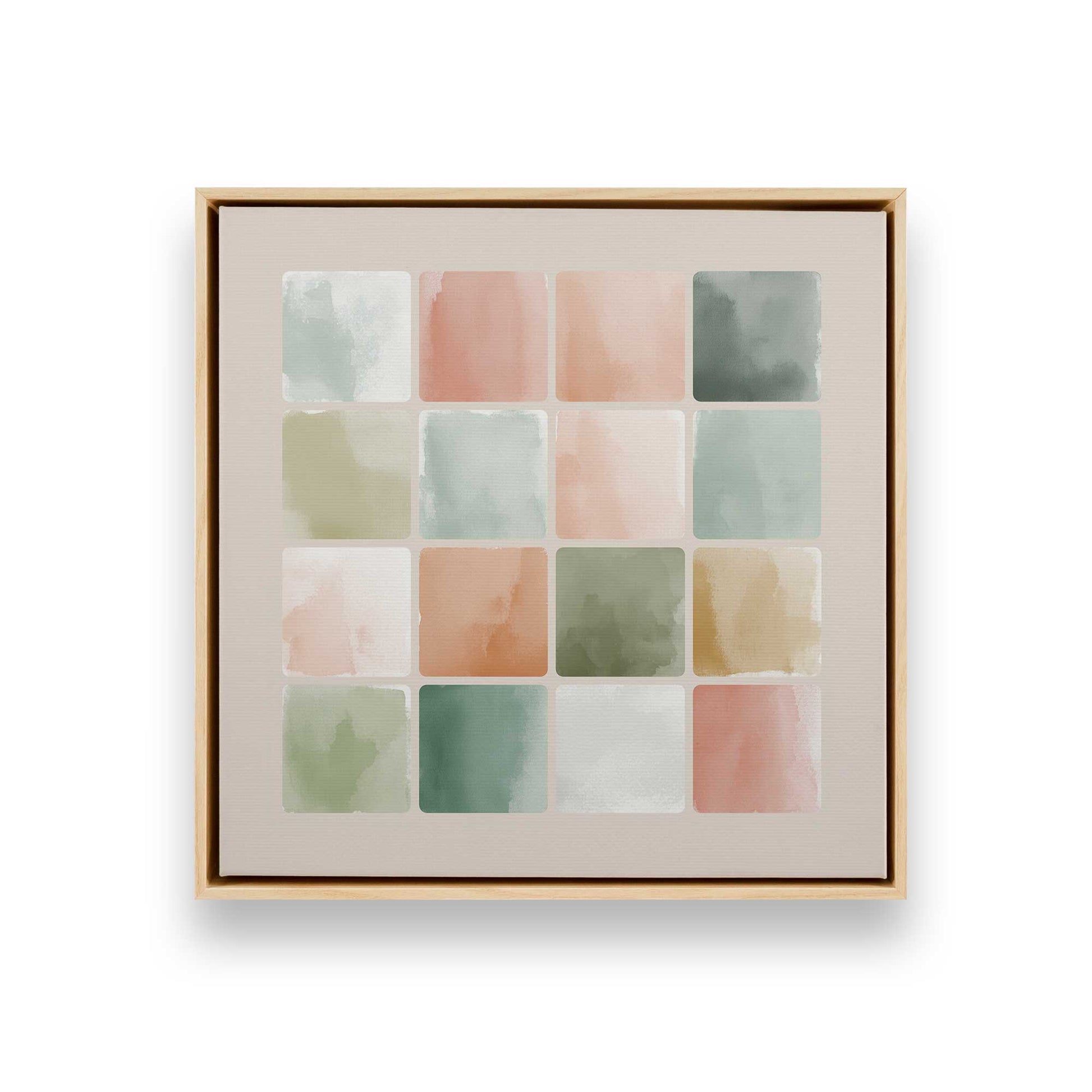 [Color:American Maple], Picture of art in a American Maple frame