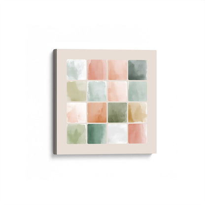 [Color:Stretched Canvas], Picture of art at an angle