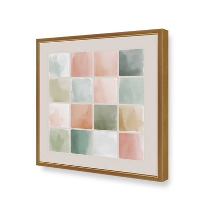 [Color:Polished Gold], Picture of art in a Polished Gold frame of the corner