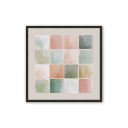 [Color:Satin Black], Picture of art in a Satin Black frame