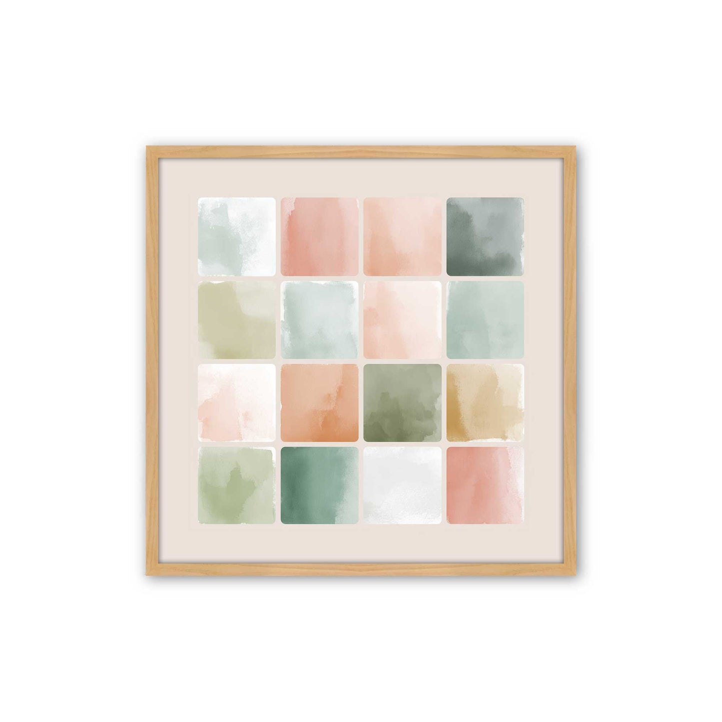 [Color:American Maple], Picture of art in a American Maple frame