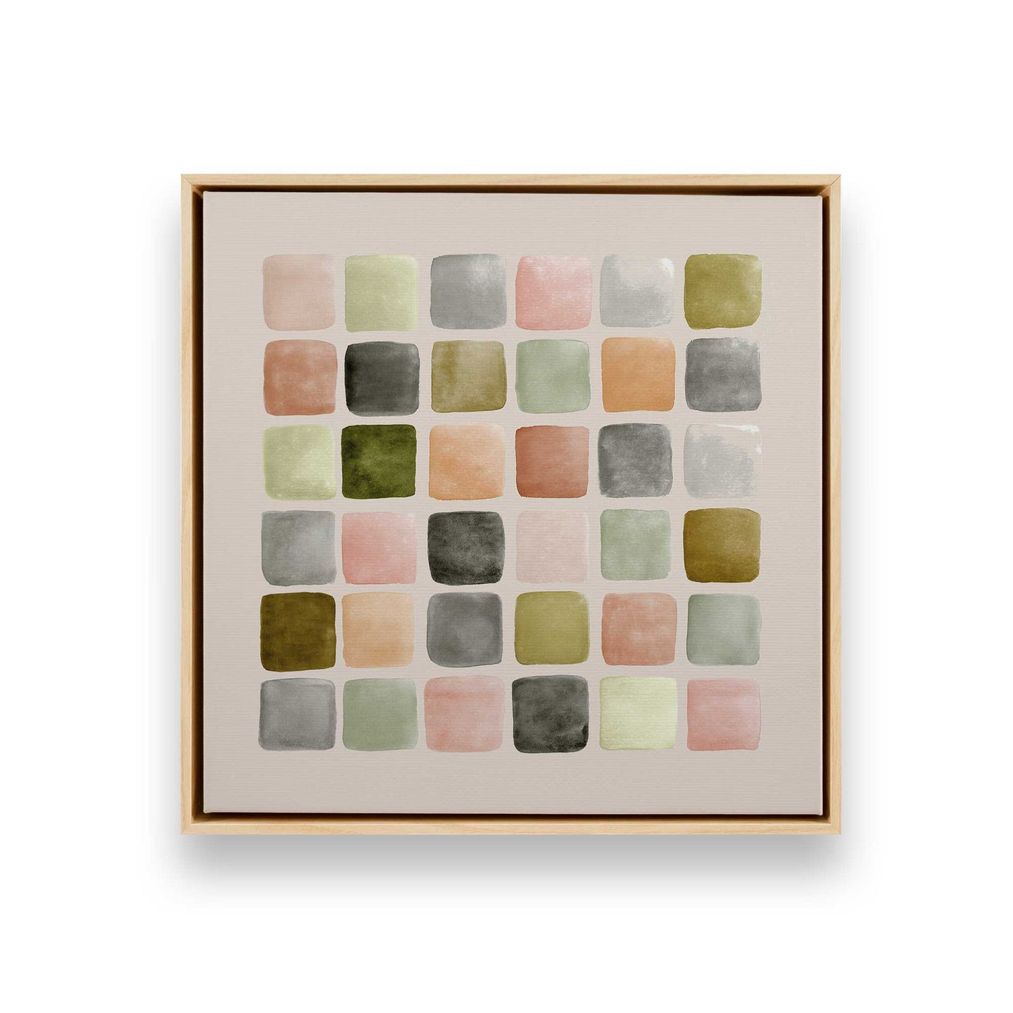 [Color:American Maple], Picture of art in a American Maple frame