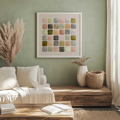 Picture of art in a room