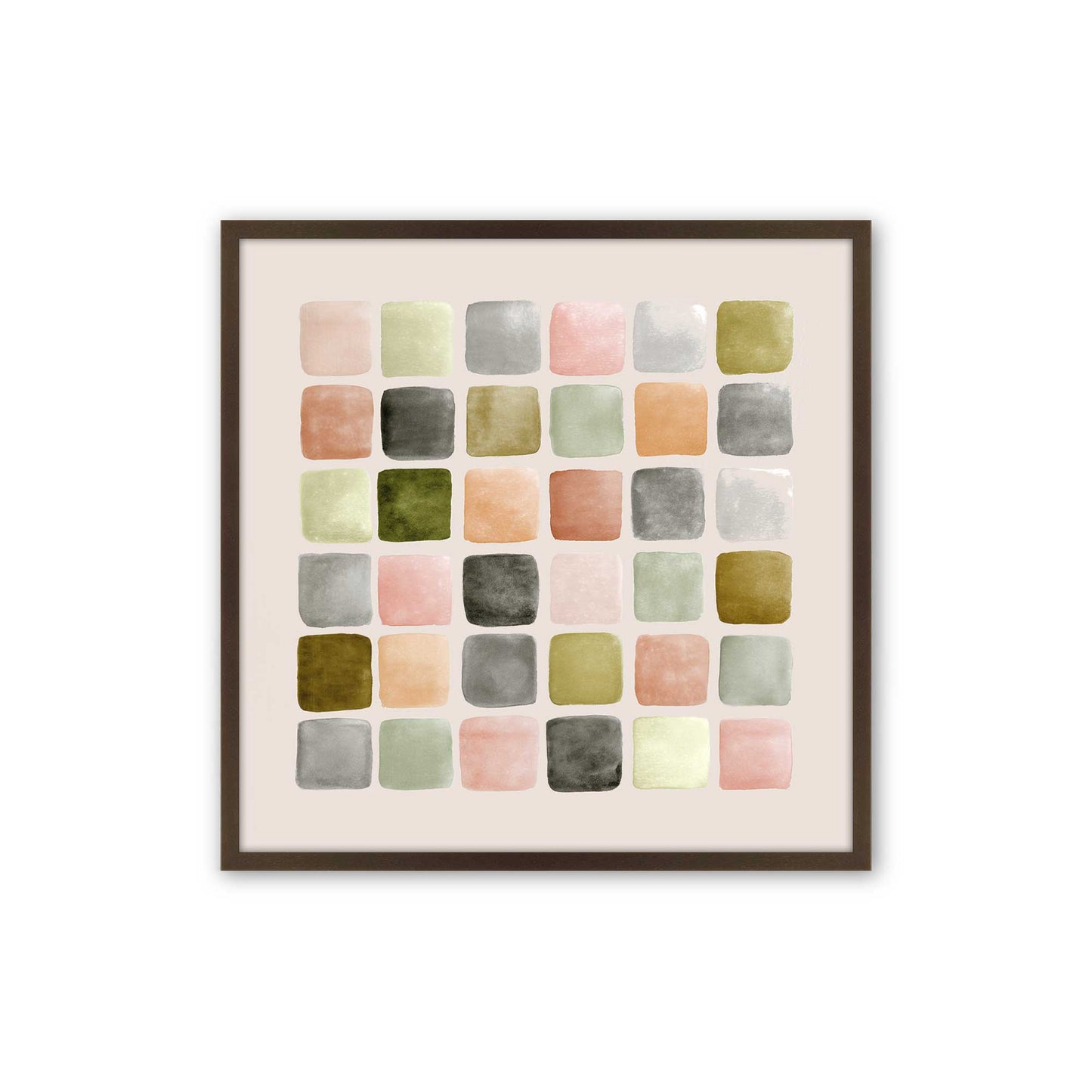 [Color:Espresso], Picture of art in a Espresso frame