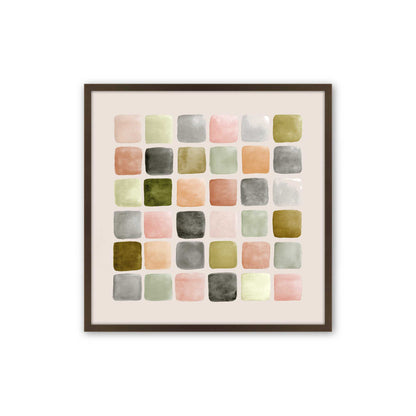 [Color:Espresso], Picture of art in a Espresso frame