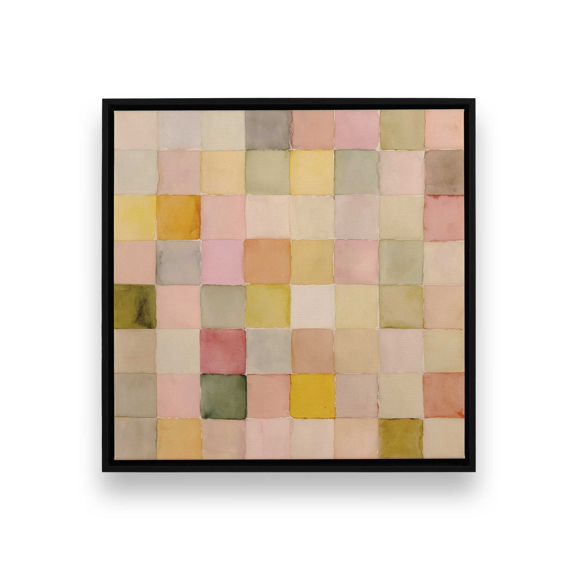 [Color:Satin Black], Picture of art in a Satin Black frame