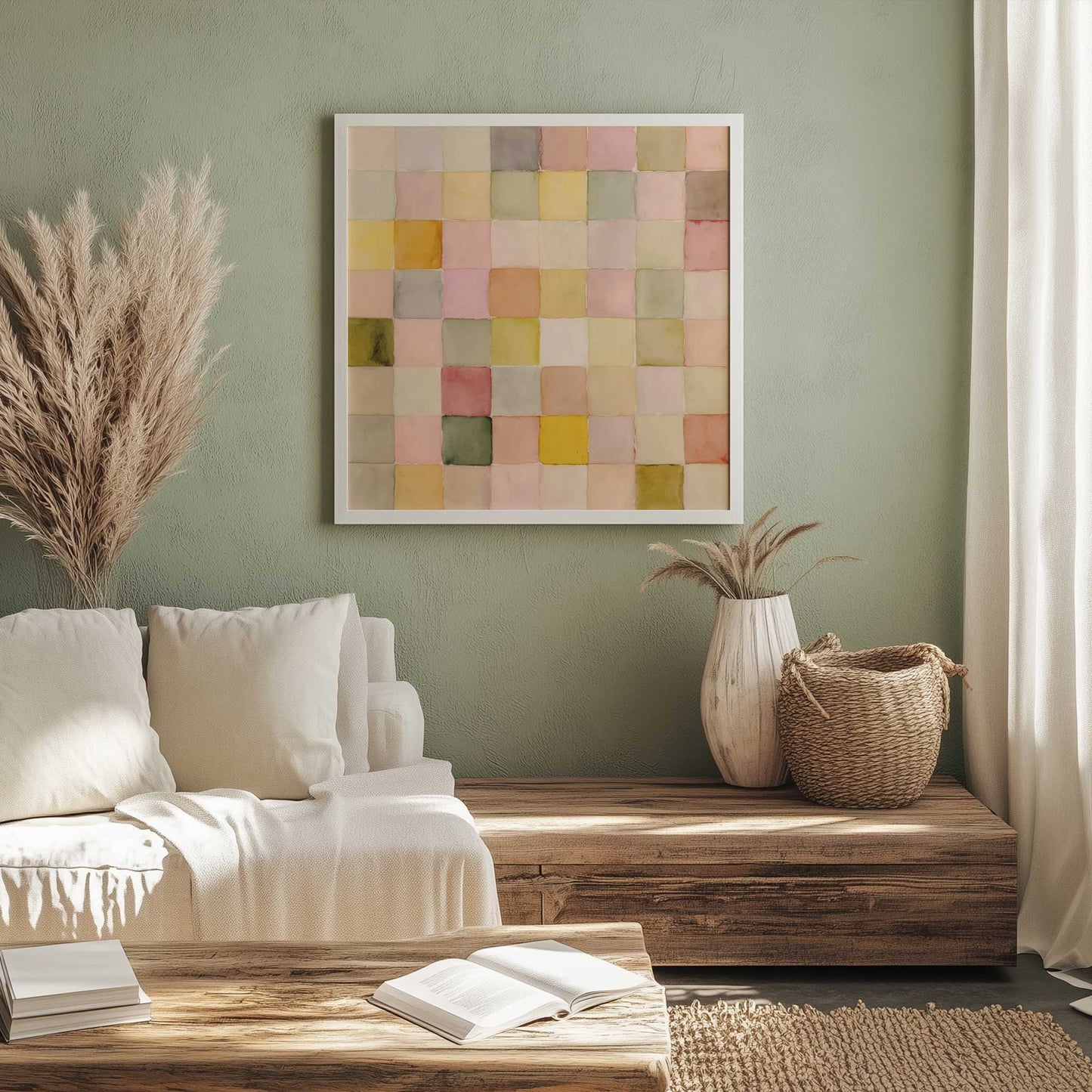 Picture of art in a room
