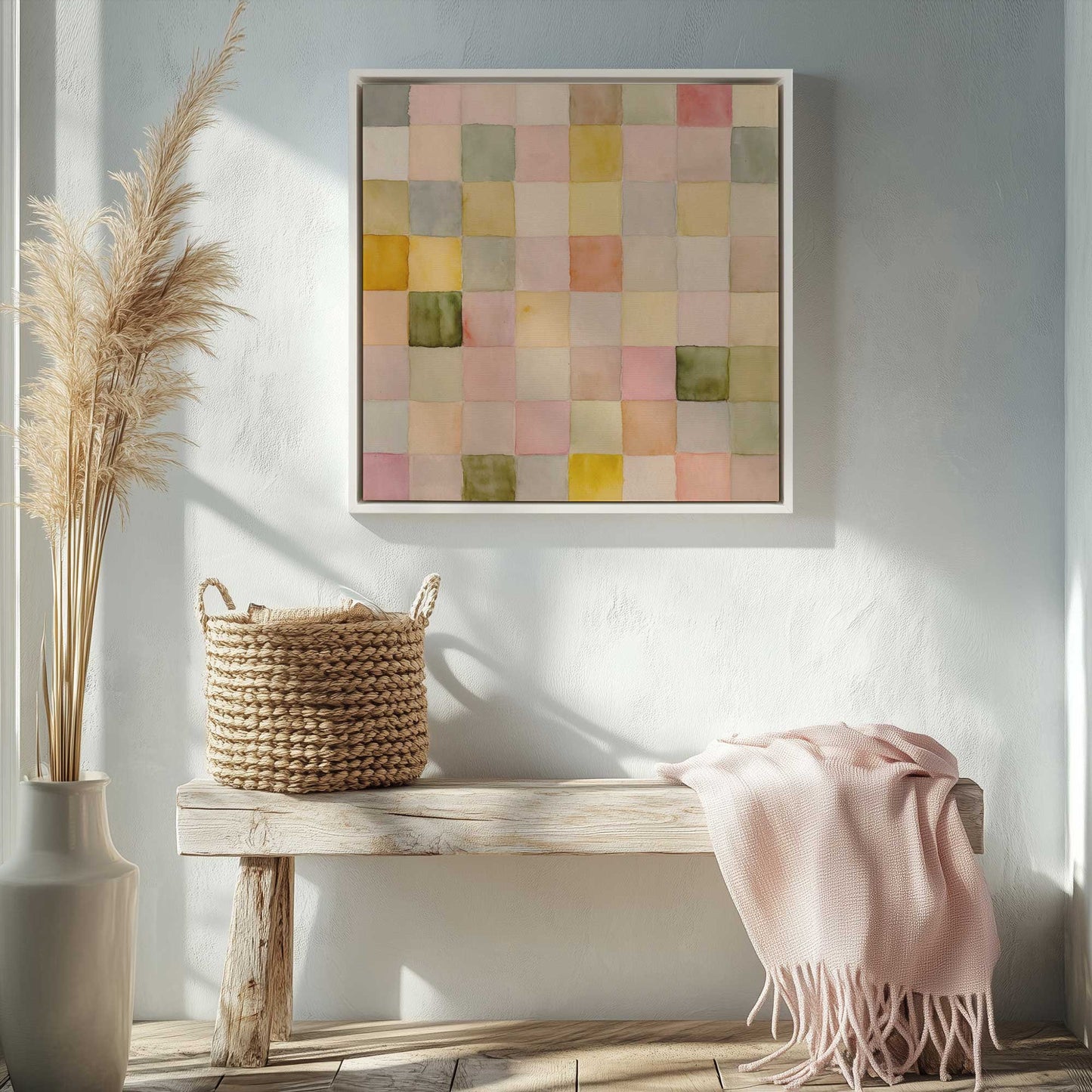 Picture of art in a room